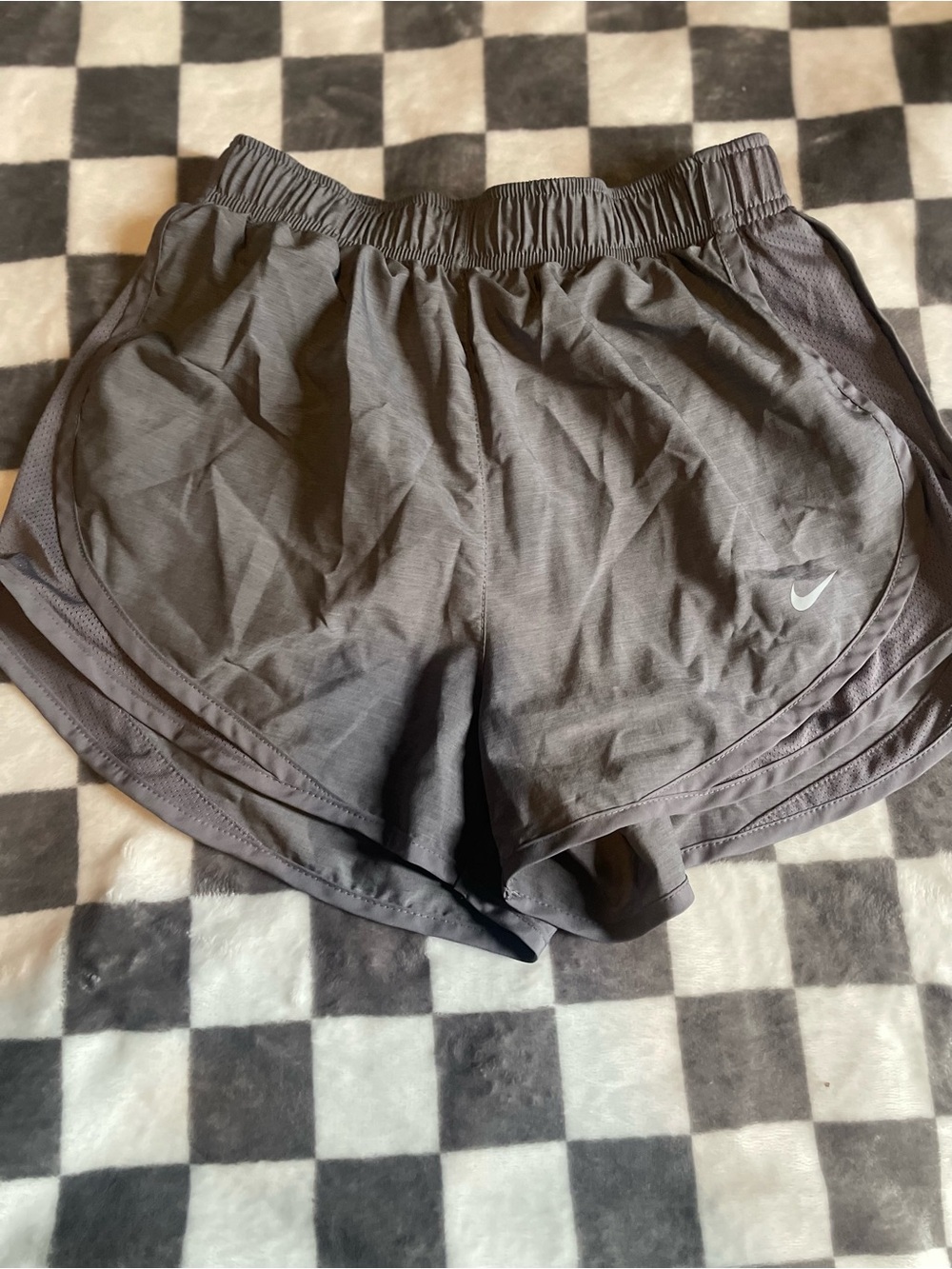 Nike Women's Charcoal Athletic Running Shorts size small